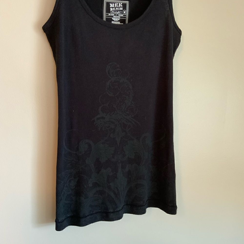 100% Cotton Black Tank NWOT